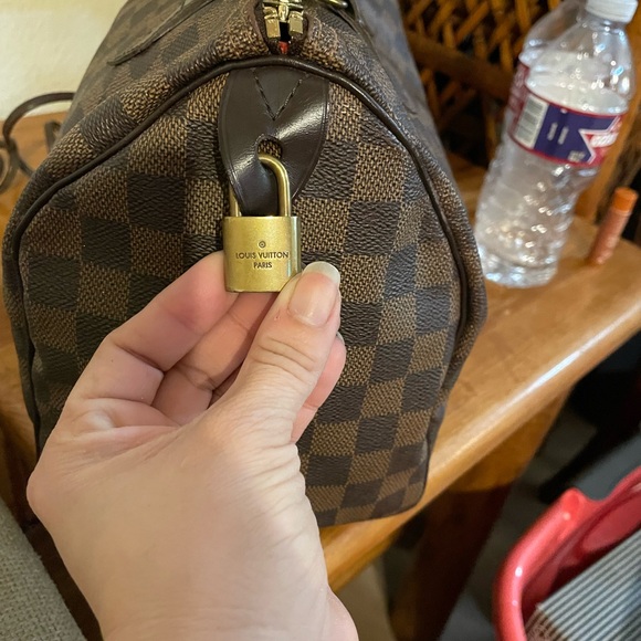 Louis Vuitton Brown Shoulder Bag Damier Ebene - Picture 5 of 8